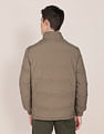 U.S. Polo Assn. Detachable Hood Panelled Polyester Jacket