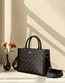 U.S. Polo Assn. Bernice Monogram Satchel Bag
