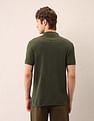 U.S. Polo Assn. Denim Co. Colourblocked Pure Cotton Polo Shirt