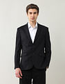 Arrow Zero Calorie Slim Fit Textured Blazer