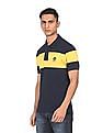 U.S. Polo Assn. Cotton Colour Block Polo Shirt