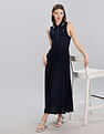 Tommy Hilfiger Cotton Polo Collar A-Line Dress