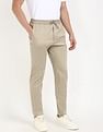 Calvin Klein Jeans Regular-Fit Solid Mid Rise Trouser