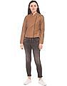 U.S. Polo Assn. Women Asymmetric Zipper Panelled Jacket