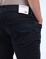 Flying Machine Slash Slim Tapered Fit Jeans