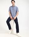 Tommy Hilfiger Checks Regular-Fit Poplin Woven Shirt