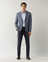 Arrow Solid Zero Calorie Slim Fit Blazer