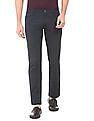 Calvin Klein Solid Slim Fit Trousers