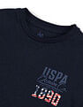 U.S. Polo Assn. Kids Boys Brand Printed Regular Fit T-Shirt
