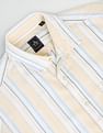 Arrow Sports vertical Stripe Oxford Shirt