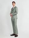 Arrow Solid Tailored Fit Three Piece Suit