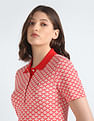 Tommy Hilfiger All Over Print Slim Polo Shirt
