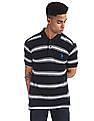 U.S. Polo Assn. Slim Fit Horizontal Stripe Polo Shirt