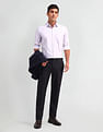 Arrow Slim Fit Twill Striped Shirt
