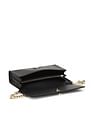 Tommy Hilfiger Solid Black Pu Sling Bag