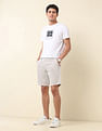 U.S. Polo Assn. Slim Fit Solid Chino Shorts