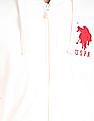U.S. Polo Assn. Embroidered Logo Hooded Sweatshirt