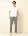 U.S. Polo Assn. Henry Tapered Fit Solid Trousers