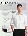 Arrow Cutaway Collar Vertical Stripes Shirt