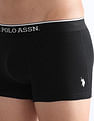 U.S. Polo Assn. Antibacterial Solid ET004 Trunks - Pack Of 3