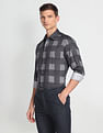 Arrow Windowpane Check Cotton Shirt