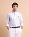 U.S. Polo Assn. Tailored Fit Vertical Striped Shirt