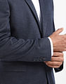 Tommy Hilfiger Self-Design Regular-Fit Polyester Blazer