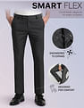 Arrow Slim Fit Solid Trousers