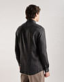 Calvin Klein Jeans Geometric Slim Fit Poplin Woven Shirt