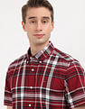 Tommy Hilfiger Plaid Check Cotton Shirt
