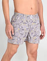 USPA Innerwear Back Pocket All Over Print IYAC Boxers - Pack Of 1