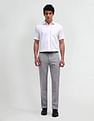 Arrow Slim Fit Dobby Trousers