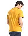 U.S. Polo Assn. Denim Co. Yellow Printed Cotton Jersey T-Shirt