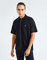 Tommy Hilfiger Organic Cotton Monogram Polo Shirt