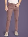 Flying Machine Slash Slim Tapered Clean Look Coloured Jeans