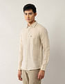 Arrow Sport Slim Fit Pure Linen Shirt