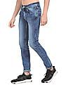 Flying Machine Jackson Skinny Acid Washed Jeans