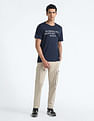 Flying Machine Flap Pocket Cotton T-Shirt