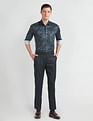 Arrow Floral Print Cotton Formal Shirt