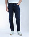 Flying Machine Stone Washed Freddie Slim Straight Fit Jeans