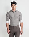 Arrow Geometric Pattern Manhattan Slim Shirt