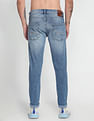 Flying Machine Slash Slim Tapered Fit Lightly Distressed Authentic Signature Jeans