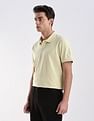 Calvin Klein Jeans Regular-Fit Solid Cotton Polo Shirt