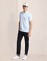 U.S. Polo Assn. Slim Fit Check Polo Shirt
