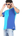 Flying Machine Cotton Colour Block T-Shirt