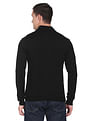 Arrow Sports Contrast Stripe Acrylic Sweater
