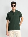 Arrow Sports Pure Cotton Heathered Polo Shirt