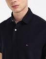 Tommy Hilfiger Solid Regular-Fit Cotton Polo Shirt