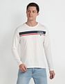 U.S. Polo Assn. Denim Co. Long Sleeve Brand Stripe Cotton T-Shirt