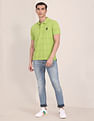 U.S. Polo Assn. Textured Cotton Polo Shirt